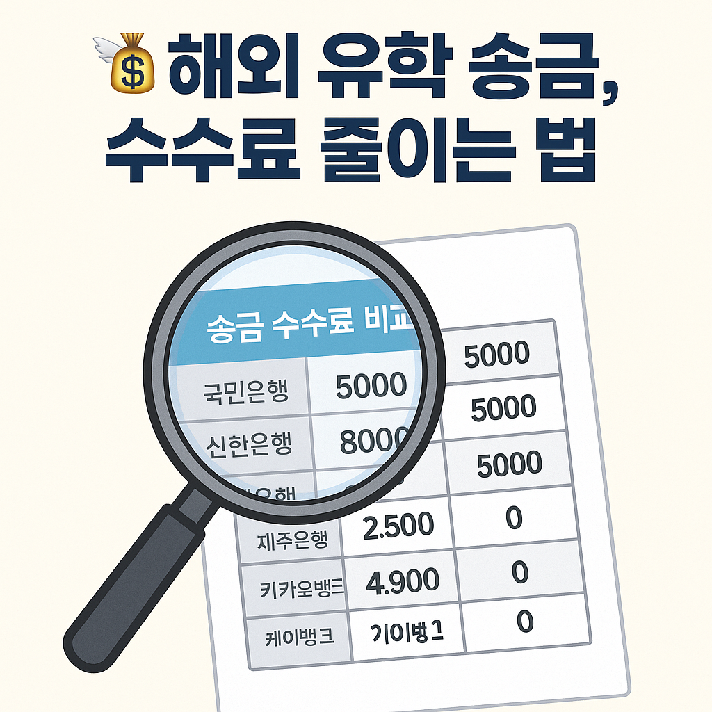 해외에 돈 보낼 때 '송금 수수료' 꼼꼼히 비교하세요!