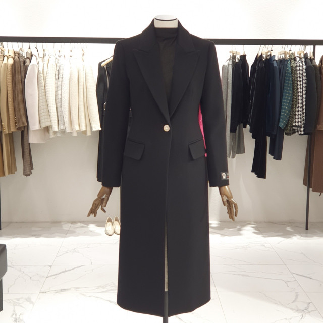 모조에스핀 캐시미어100 롱코트 S214MSG405