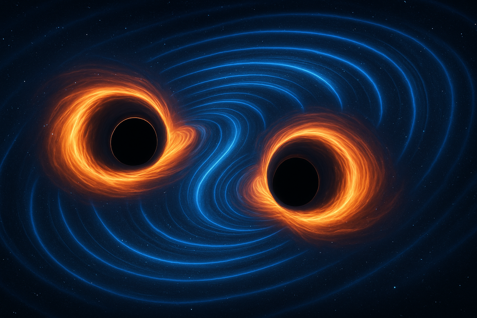 이중 블랙홀 시스템과 중력파의 발견