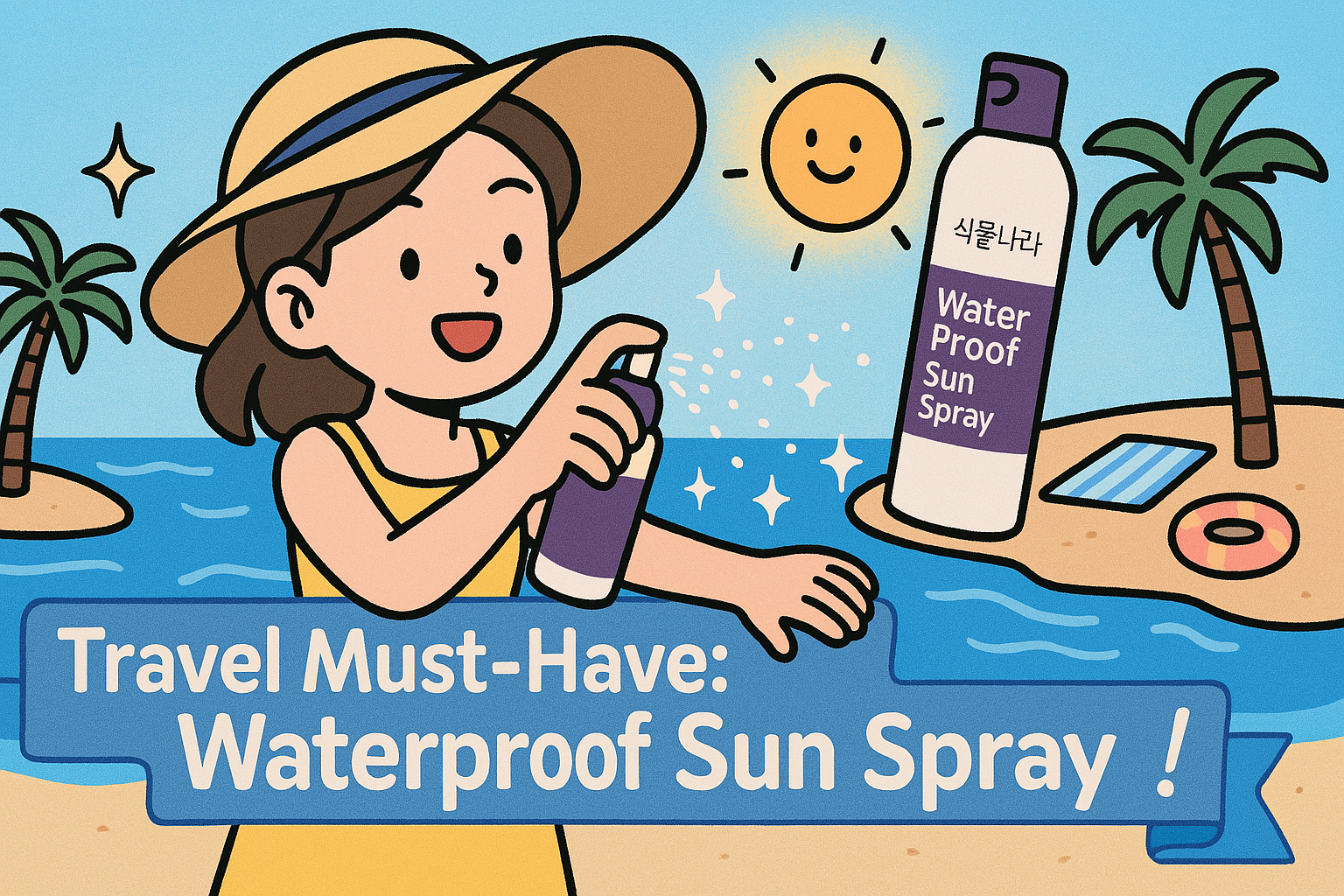 여행갈 때 왜 다들 식물나라 워터프루프 선 스프레이를 챙기는 걸까? 완벽 가이드