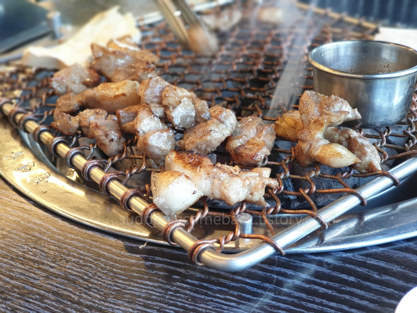 노릇노릇한-흑돼지-목살