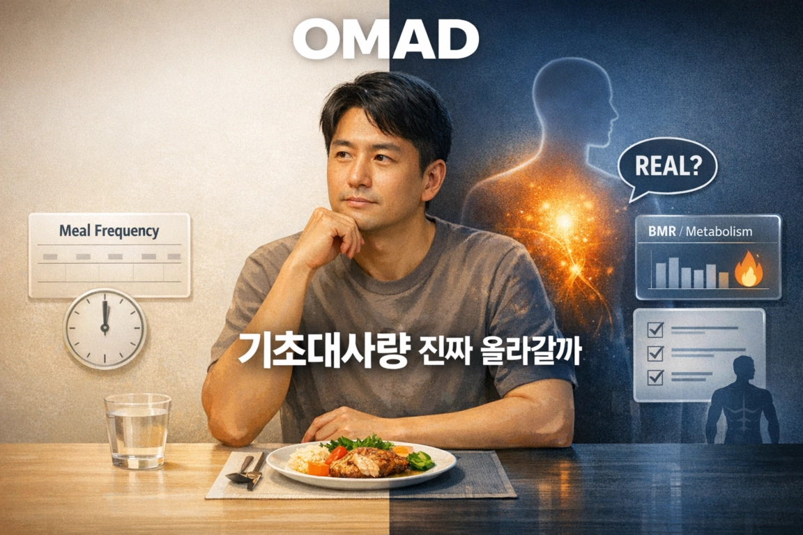 1일 1식과 간헐적 단식, 근손실 없이 하는 법