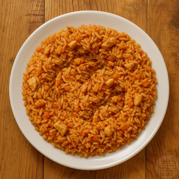 전자렌지 음식 데우기 가운데 비우고 볶음밥