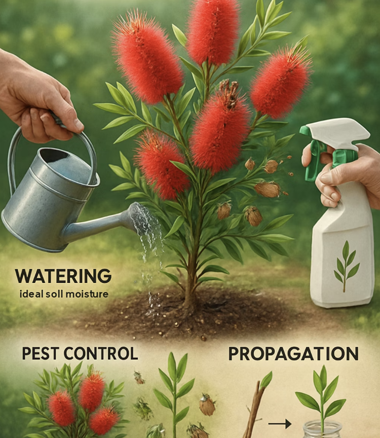 우리 집 병솔나무, 왜 꽃이 안 필까요? (원인 분석)