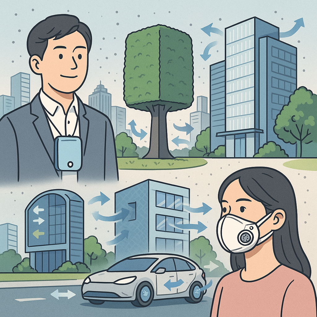 초미세먼지 시대의 창의적 발명품