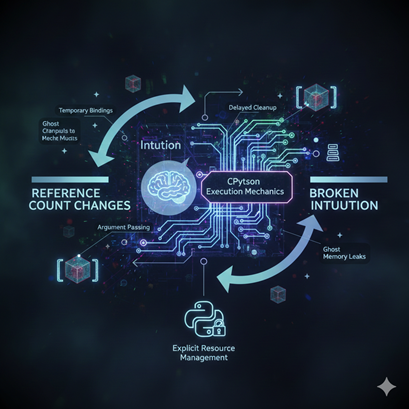 When Reference Count Changes Break Intuition in Python