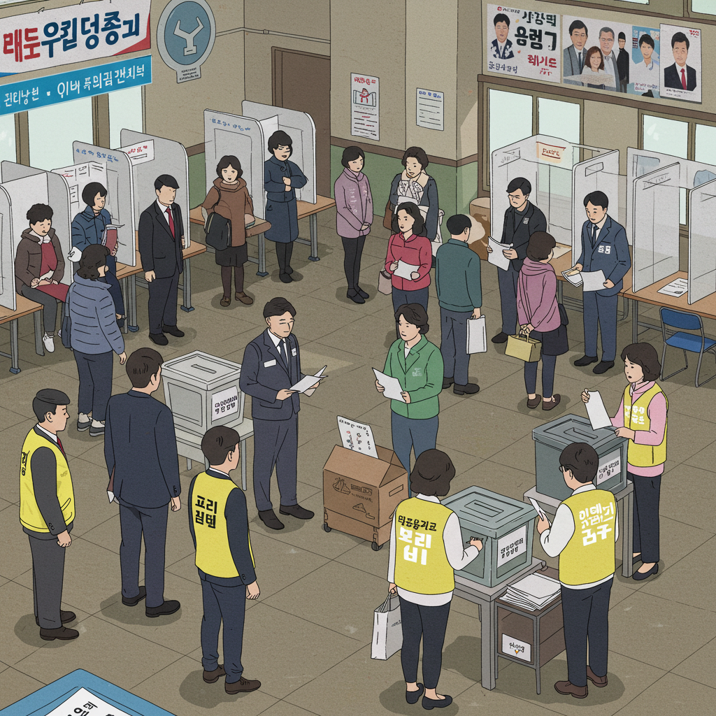 사전투표소 찾기&amp;#44; 우리동네 사전투표소