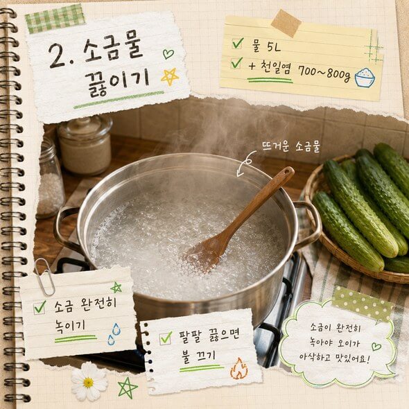 오이지 담그는 방법