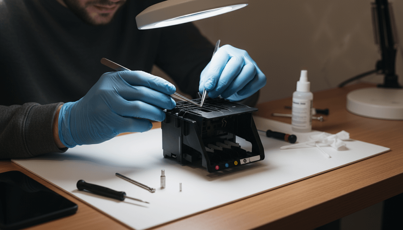 누구나 할 수 있는 HP프린터기, 복합기 캐논 프린터기 복합기 헤드 석션방법 (수리비 20만 원 아끼는 법)