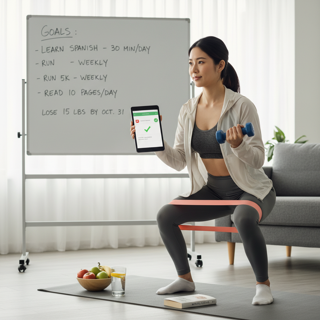 다이어트 성공을 부르는 자기계발 습관 정리