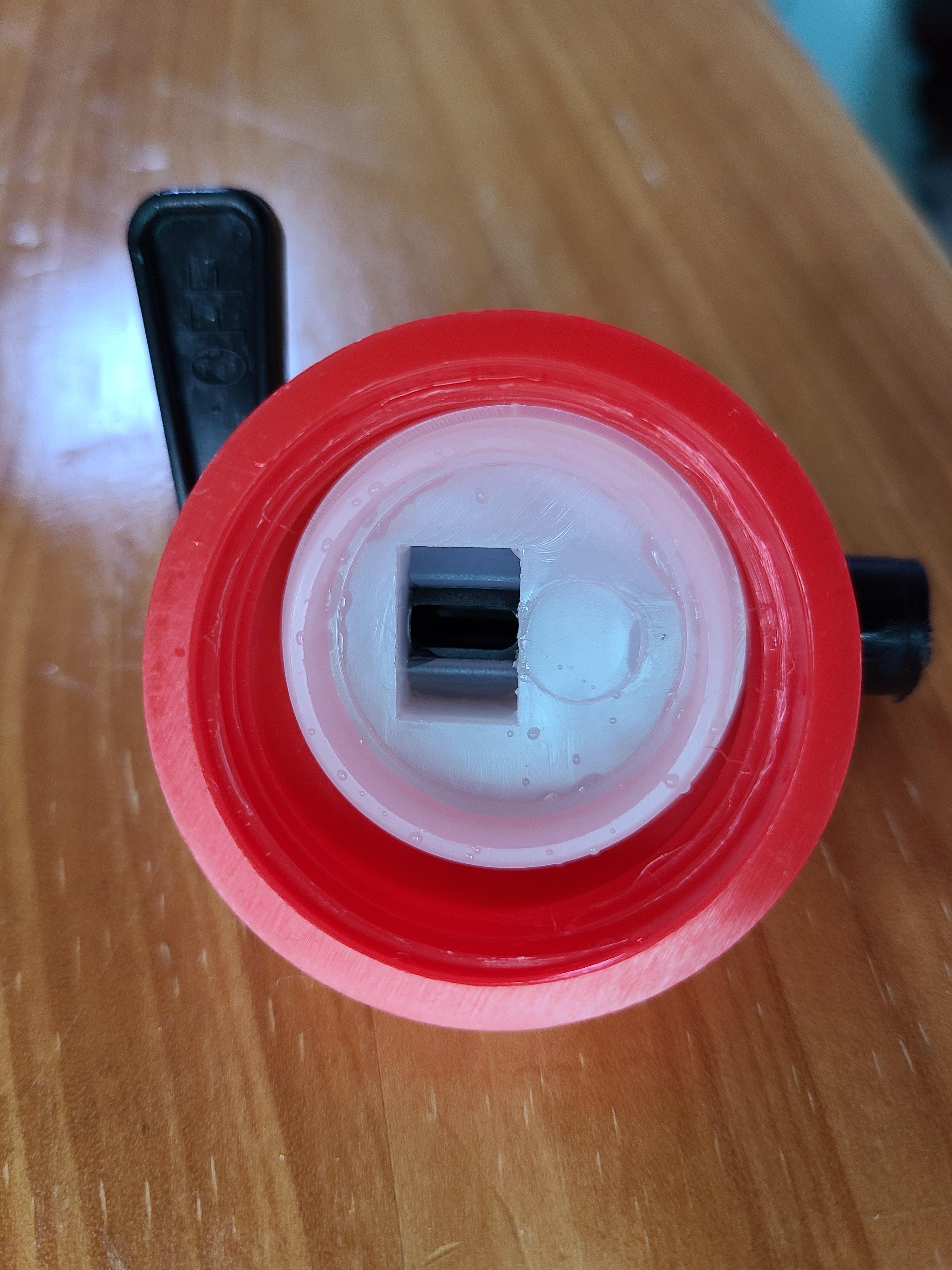 캠핑 샤워백 수도꼭지 구조