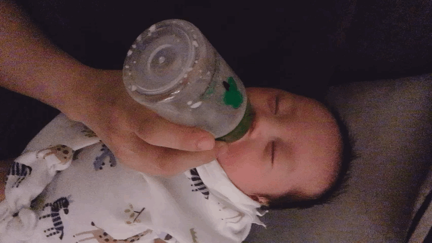 우유 줘