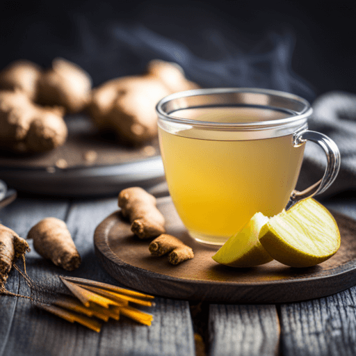 천식에 좋은 생강 차