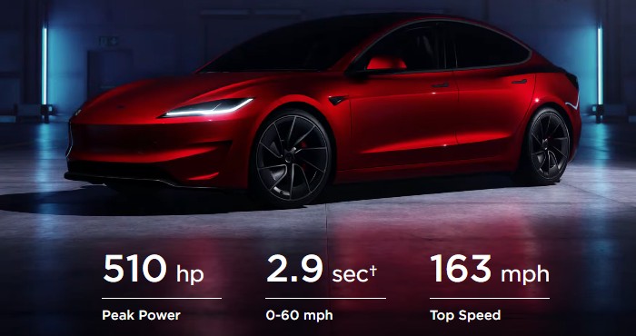신형 테슬라 모델3 퍼포먼스 외관/실내디자인, 주행성능, 가격, 제원