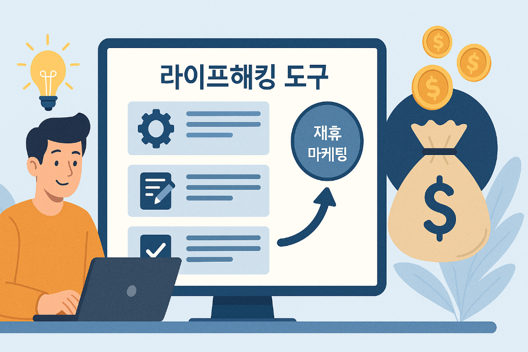 라이프해킹 도구 큐레이션 사업으로 제휴 마케팅 수익