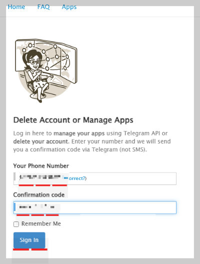 텔레그램 삭제 페이지 이미지4