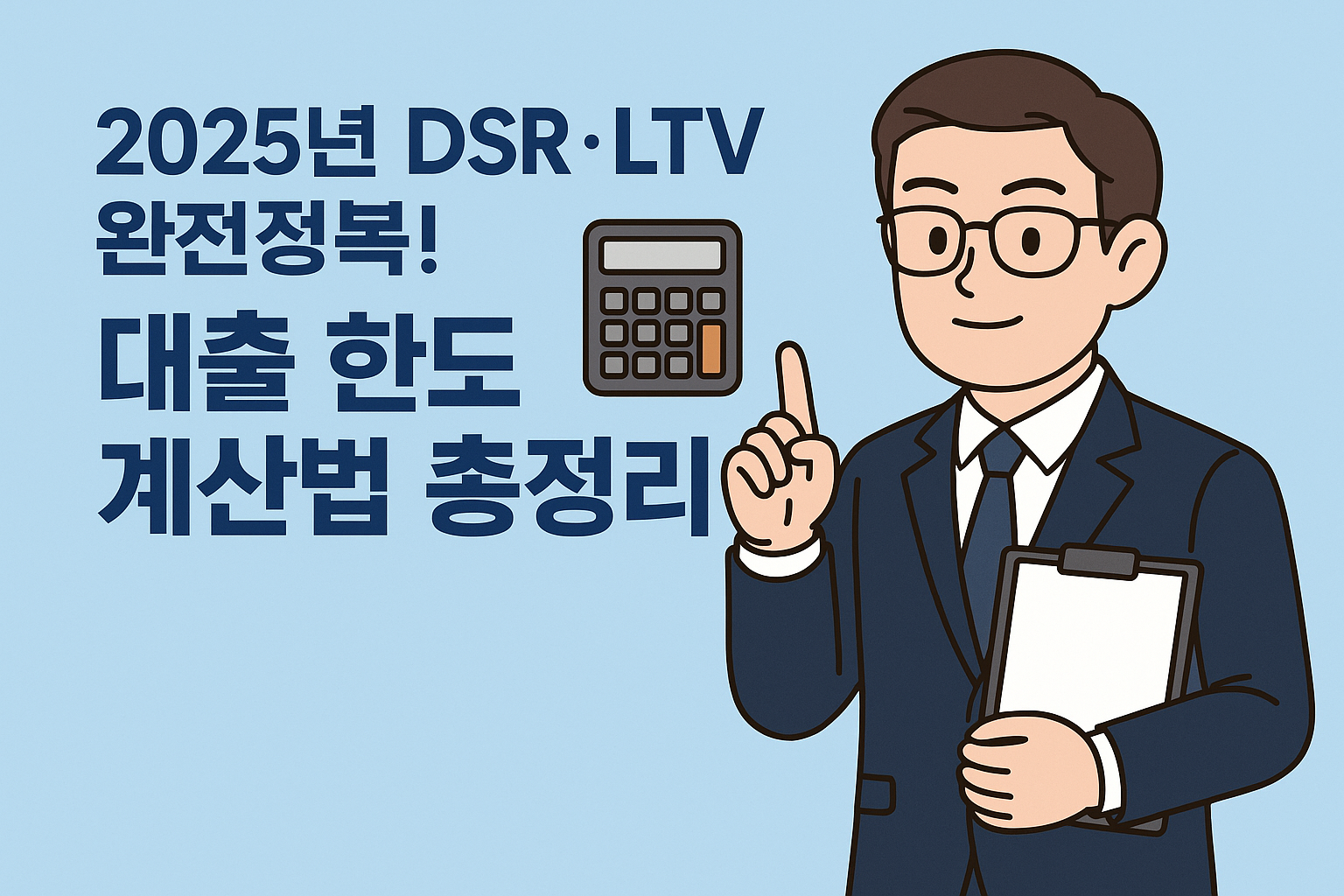 대출 한도 계산법 총정리