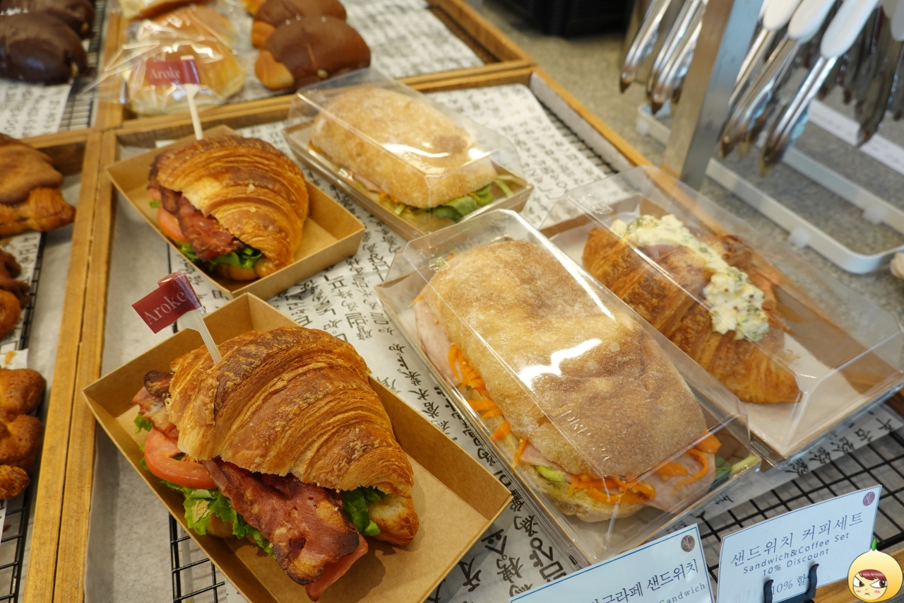 BLT & 치아바타 당근라페 샌드위치 그리고 햄치즈 에그마요