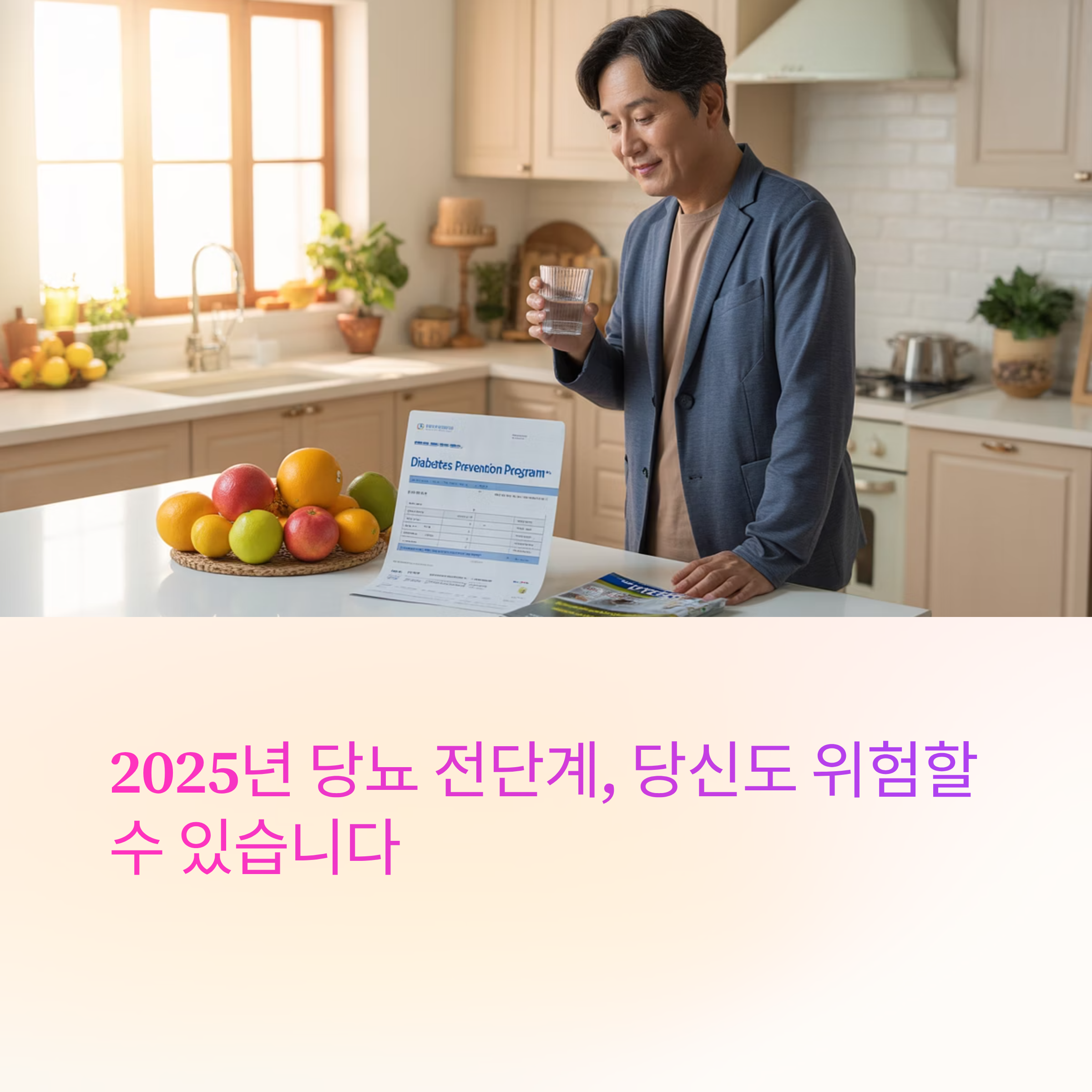 당뇨 전단계의 위험