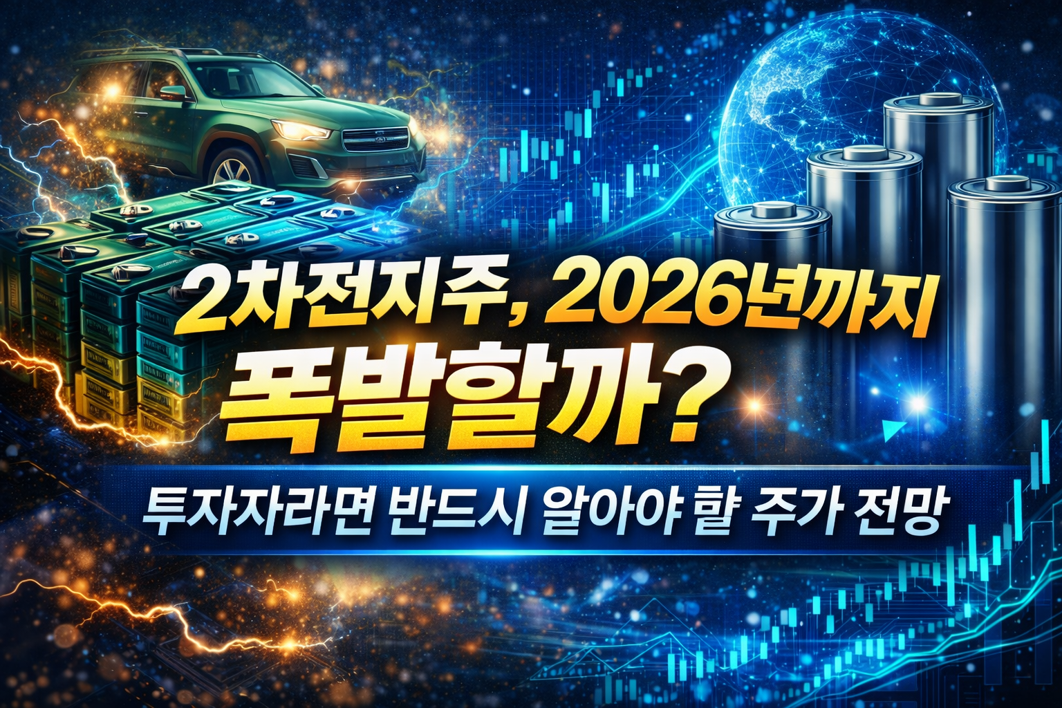 2차전지주, 2026년까지 폭발할까? 투자자라면 반드시 알아야 할 주가 전망