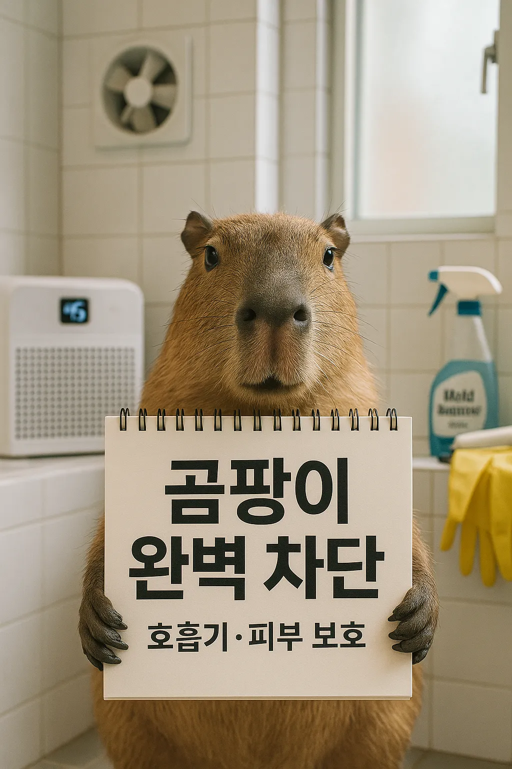 곰팡이 건강 피해 완벽 차단법 - 호흡기·피부 질환 예방 가이드