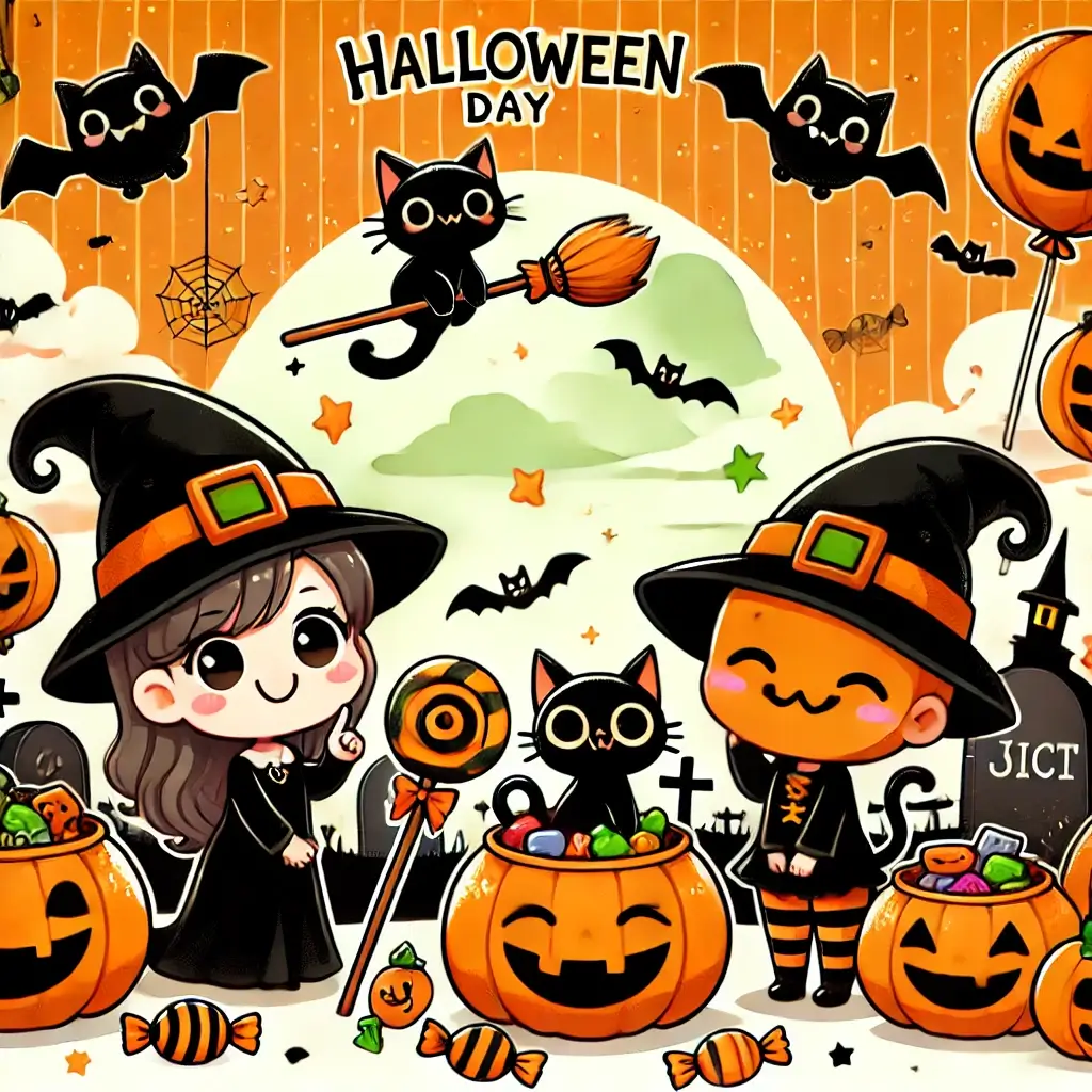 할로윈데이 인사말 모음, 로멘틱 인사, 사탕 주세요, Happy Halloween!