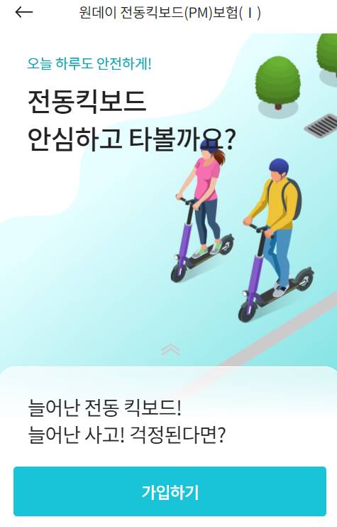 전동킥보드보험