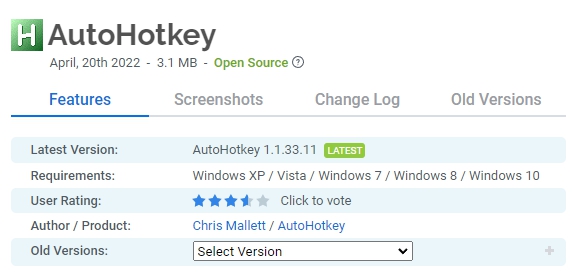 AutoHotkey