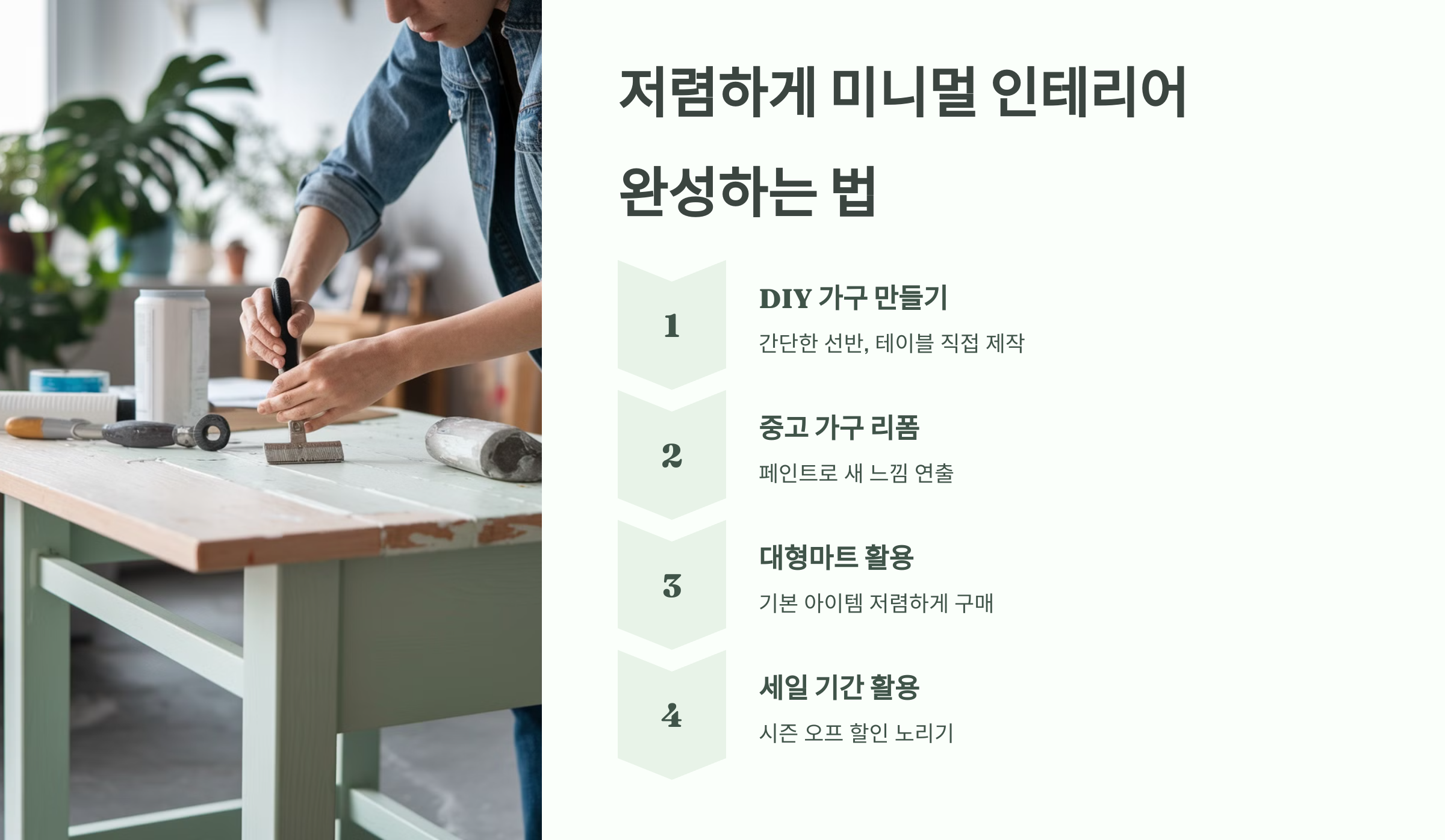 미니멀 자취방 꾸미기