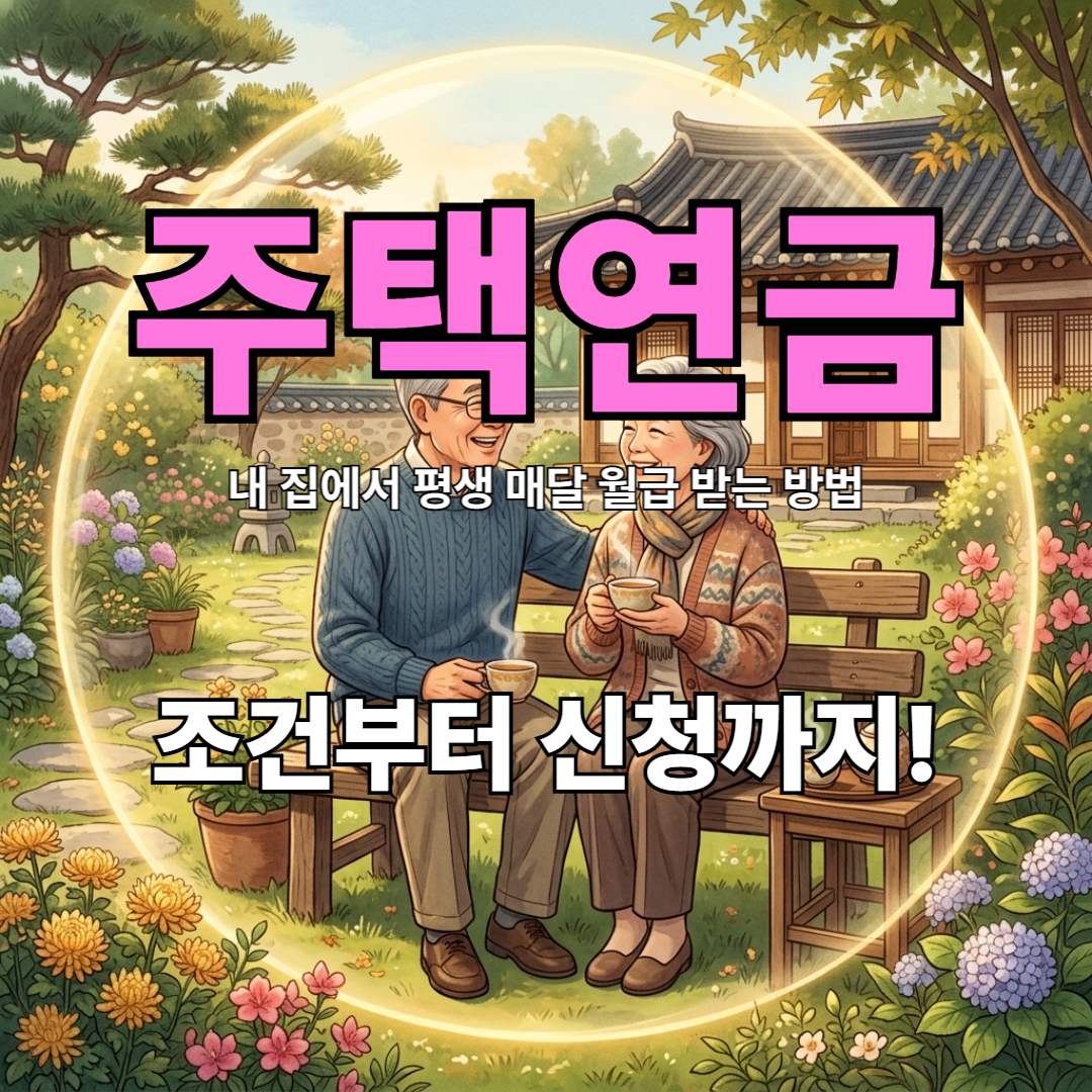 주택연금 가입 조건부터 신청까지!