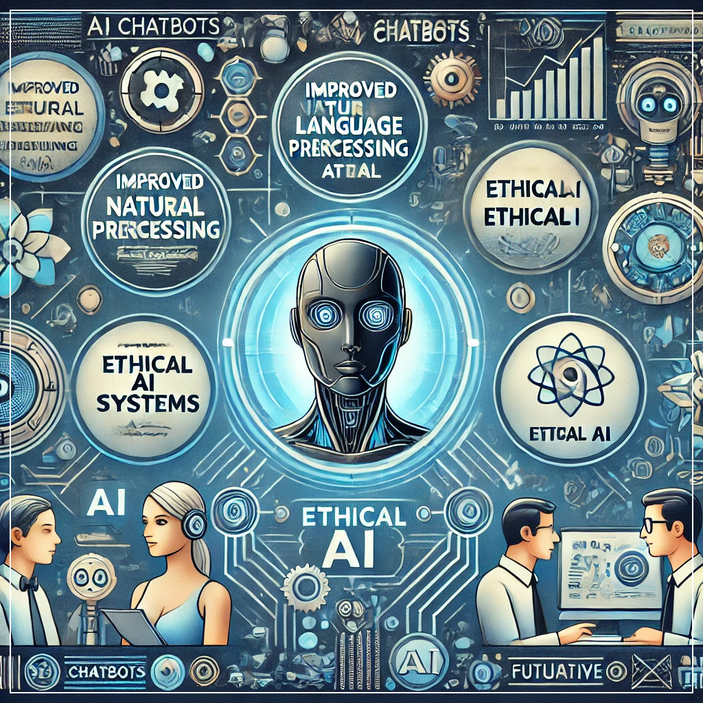 AI 챗봇의 미래 발전을 나타낸 이미지