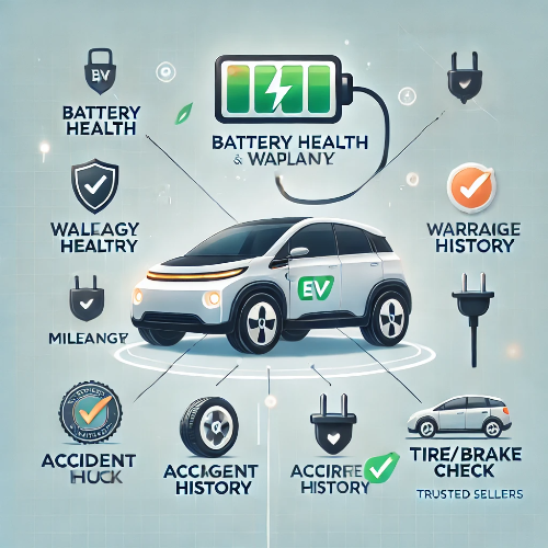 중고 전기차 구매 전 꼭 확인해야 할 핵심 7가지! 배터리 상태, 보증 기간, 충전 호환성 등 놓치기 쉬운 체크 포인트를 정리했습니다.