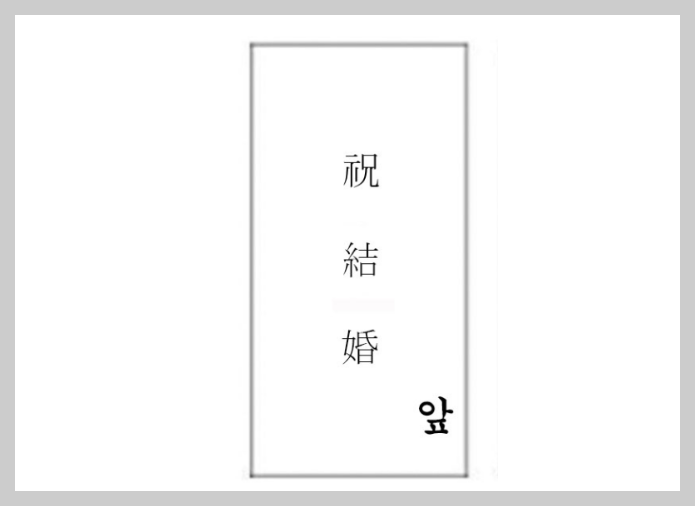 축의금 봉투 쓰는법과 적정 액수