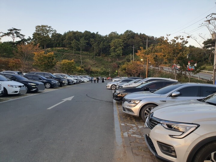 악양생태공원의-주차장