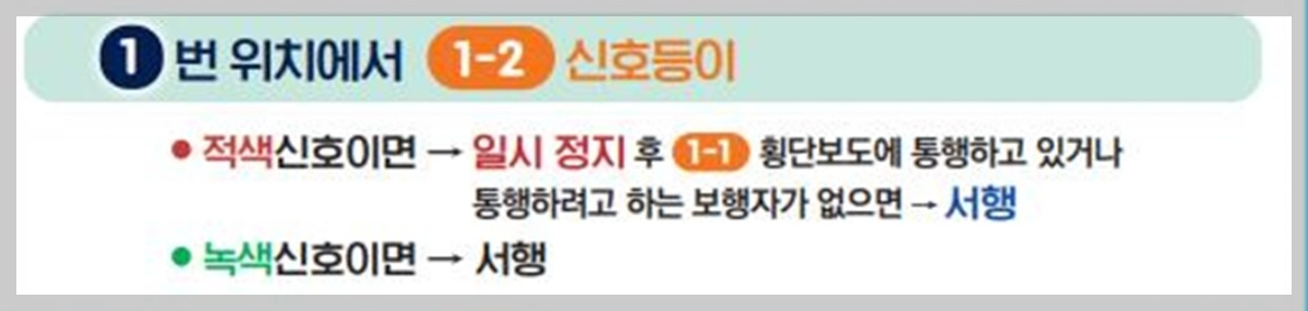 교차로 횡단보도 일시정지 방법3