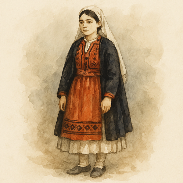 알바니아 고지대 전통 복식