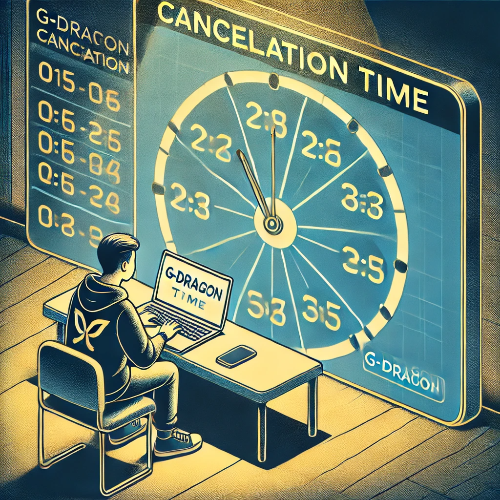 지드래곤 콘서트 취소표가 풀리는 주요 시간대 &ndash; 예매 성공 전략