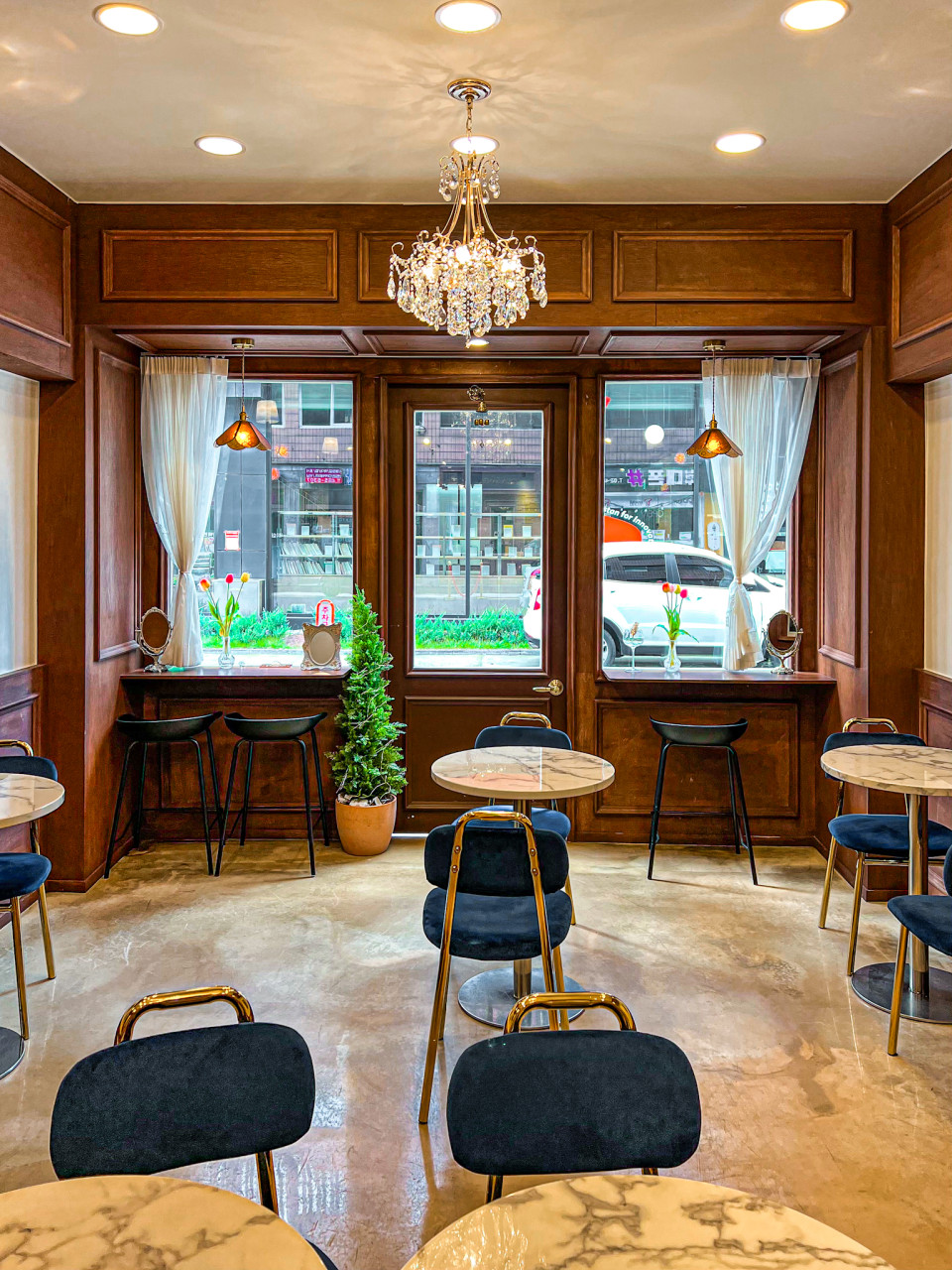 아쿠아산타 성수카페