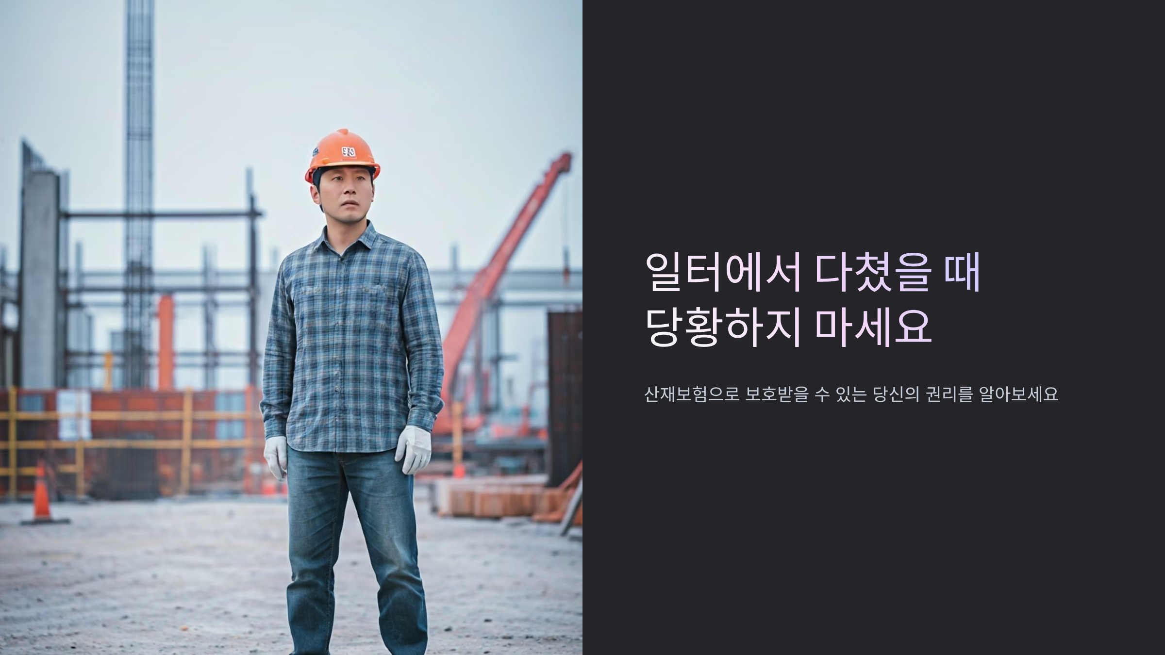 산재보험 신청, 일하다 다친 당신을 지키는 확실한 보호막