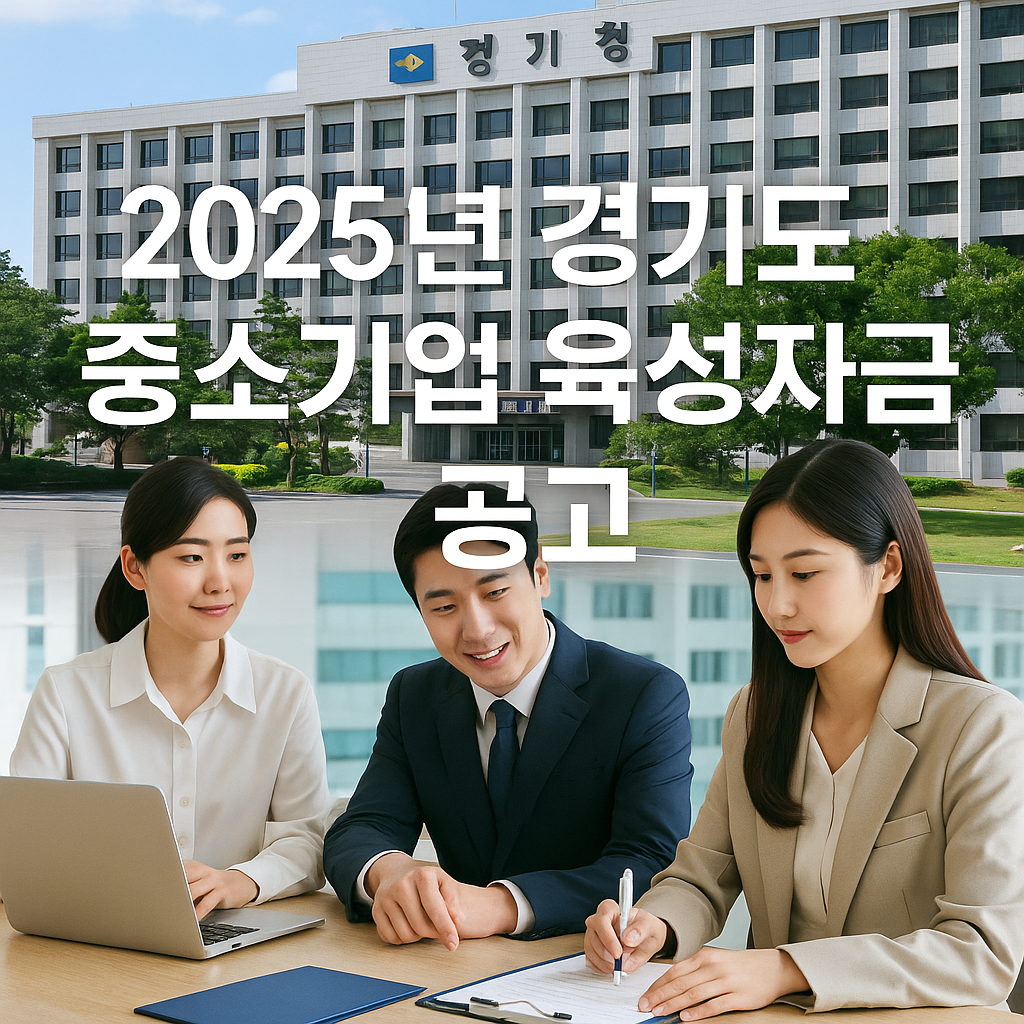 [경기]2025년중소기업육성자금융자지원계획공고 꿀팁!