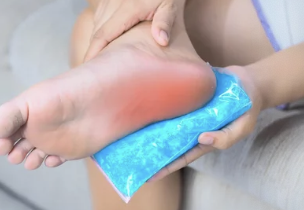 차가운 발 사진