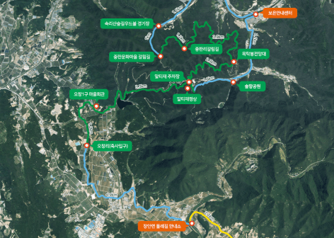 [명품숲길 50선 가을단풍 산행 ⑦] 충북 보은 속리산둘레길 : 말티재&middot;법주사 단풍과 정이품송이 어우러진 가을 명품길