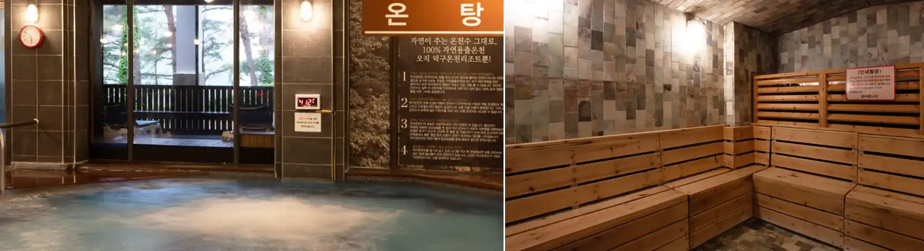 국내 온천여행 추천 덕구온천리조트스파월드