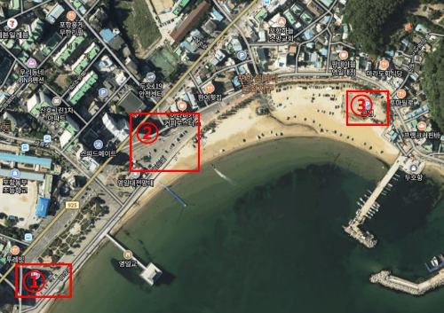 포항영일대해수욕장_주차장