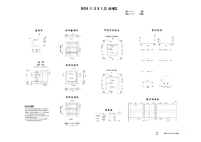 BOX 상세도(1.2x1.2)