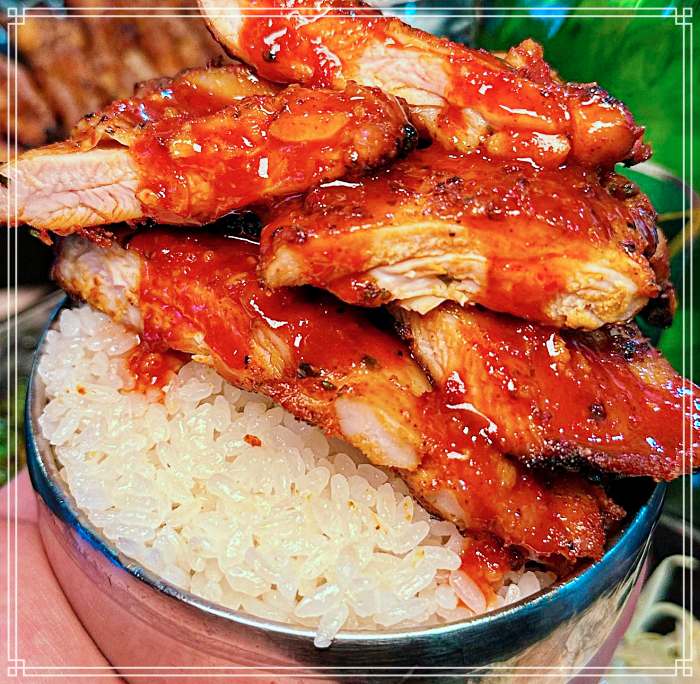 제주 공항 연동 맛집 제주식 모자반 숯불 닭갈비