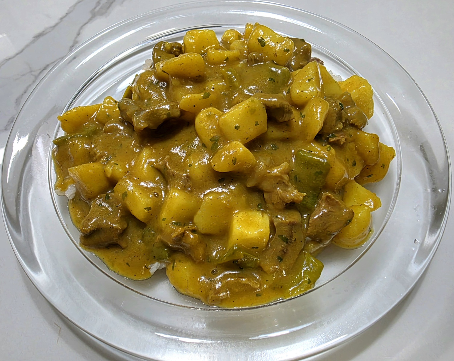 맛있게-완성한-카레입니다.