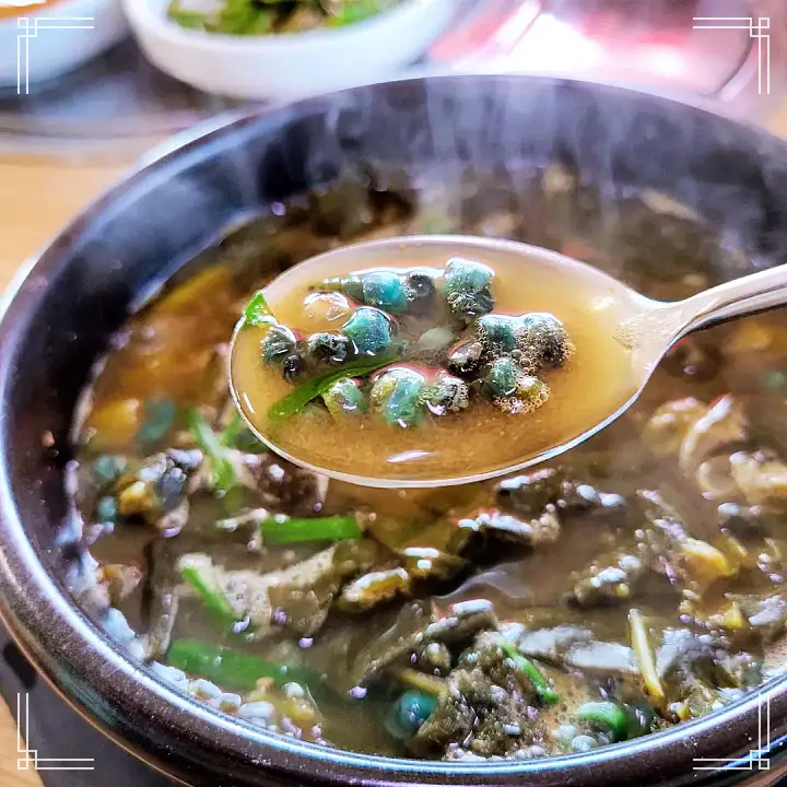 이만기 동네한바퀴 자연산 올갱이 해장국 청정 속리산의 맛 충북 보은 맛집 소개