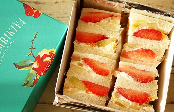 긴자 과일 샌드