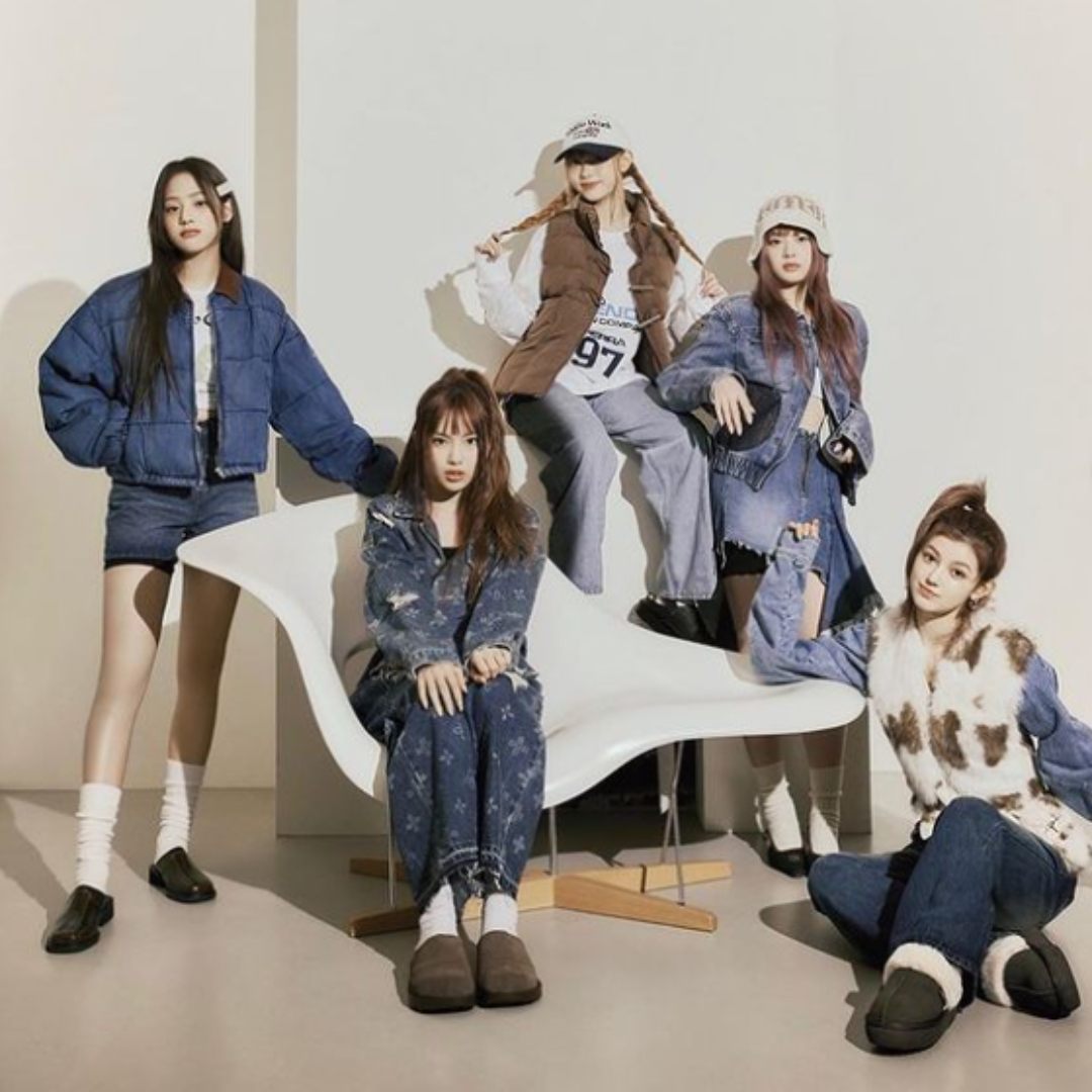 뉴진스-무신사-단체사진